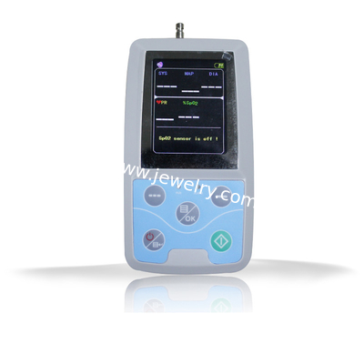 with oximeter probe 24h Digital Ambulatory Automatic NIBP+ Pulse Rate+ Oximeter probe Blood Pressure Monitor PM50