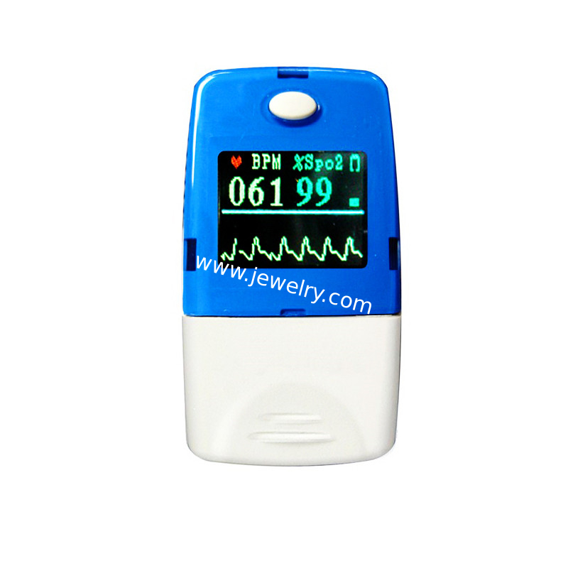 Fingertip pulse oximeter AH-50C LED/LCD screen to display SPO2, PR and pulse strength