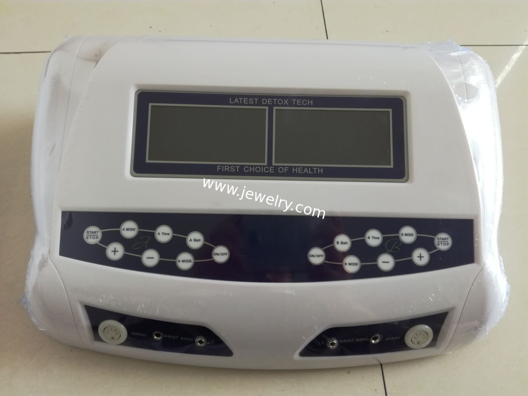 Deep Cleansing Dual screen display Ionic Foot Detox With Aluminum Box Massage Slipper CE Detox Machine,Ion Foot Spa