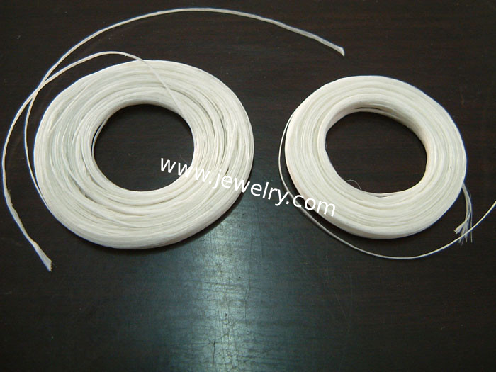 White Dental Flosser Mint Flavored Replacement Flat Wire Dental Floss For Adults