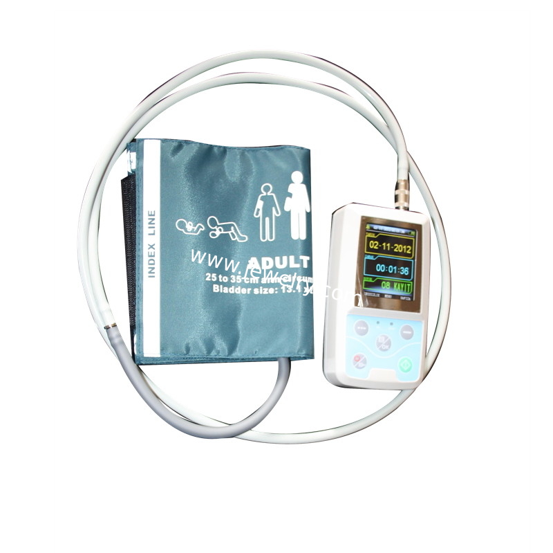 ABPM50 24 Hours Ambulatory Monitor NIBP Fitbit Force Automatic Arm Ambulatory Blood Pressure digital medical meter